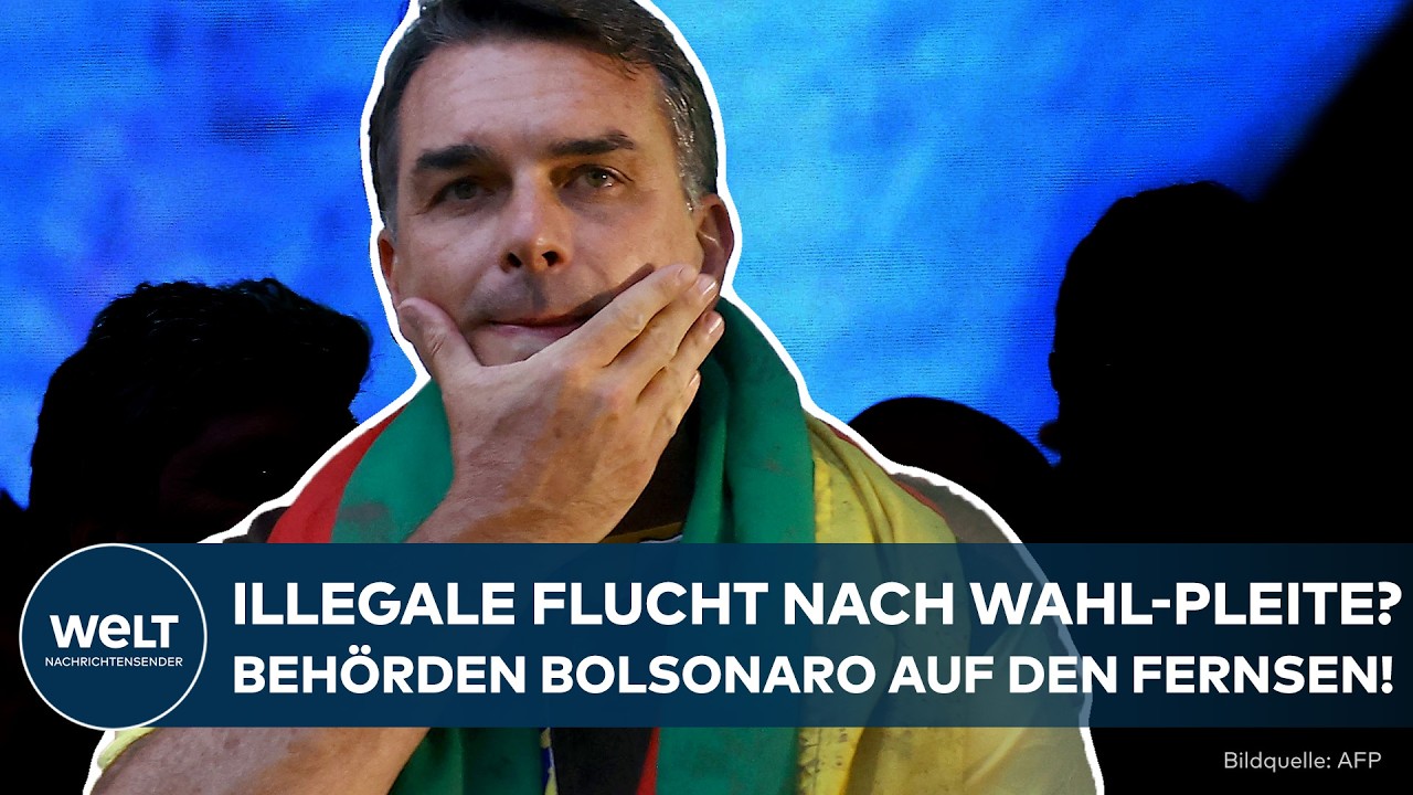 BRASILIEN: Wahlverlierer Flávio Bolsonaro flüchtet offenbar trotz Ausreiseverbot in die USA