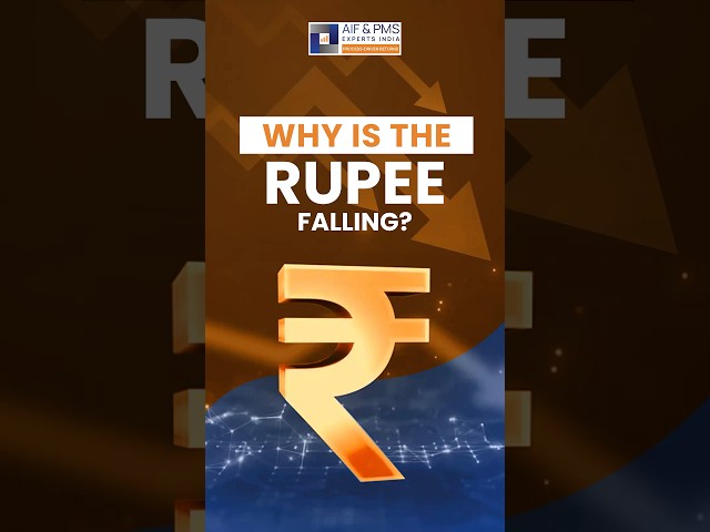 Why is the rupee falling??