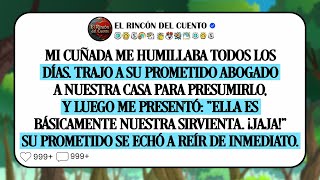 Mi Cuñada Me Presentó A Su Prometido Y Dijo: "Es Tan Útil, Jaja." Él Se Echó A Reír De Inmediato.
