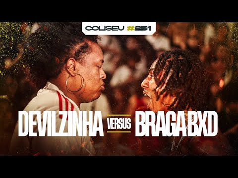 (PEGOU MUITO FOGO!!🔥🔥) DEVILZINHA X BRAGA BXD - SEMI FINAL - BDCOLISEU - EDIÇÃO 45 SEGUNDOS #251