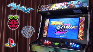Marvel vs. Capcom Ultimate "Raspberry Pi 4" Cabinet / No Arcade1up