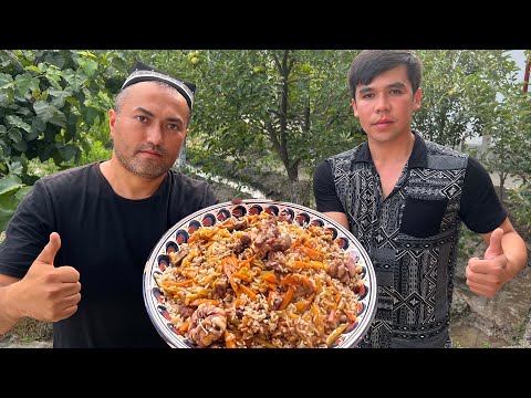 Samarkand pilaf at home | How to cook a real Uzbek pila | YasharBek