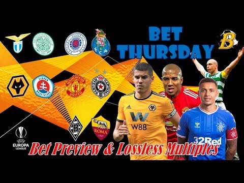 EUROPA LEAGUE: BORUSSIA M - ROMA, LAZIO - CELTIC, RANGERS - PORTO / FOOTBALL PREDICTIONS 7.11.2019
