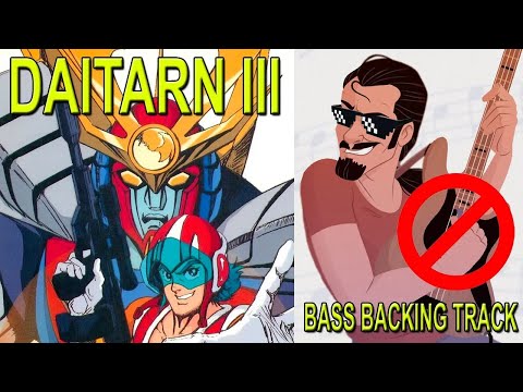 ▶️ I Micronauti - Daitarn III【FFking Bass Backing Track】