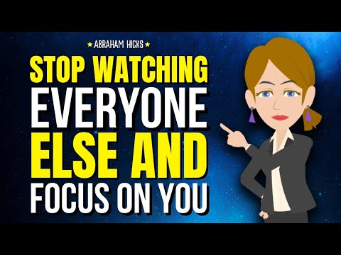 Stop Watching Everyone Else and Focus on You ✨ Abraham Hicks 2026