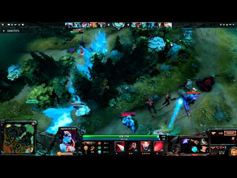 [Dota 2] Queen of Pain Ultrakill! (Akasha)