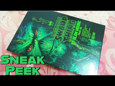 Absolute Swamp Thing Volume 1 | Graphic Novel | Alan Moore | Art of Stephen R Bissette