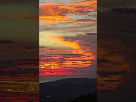 Hermoso atardecer , Alto de San Juan, Pérez Zeledón,  San José,  Costa Rica