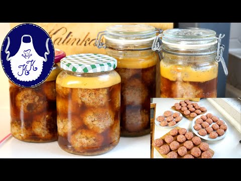 Lecker und praktisch: Hackbällchen im Vorrat einkochen