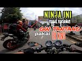 PANCING KEMARAHAN NINJA 250 CC Dengan RX KING Ehh Ninja Nya LEMES