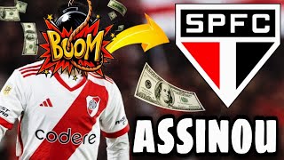 🚨AGORA SIM! POR ESSA NINGUÉM ESPERAVA! BAITA REFORÇO NO SÃO PAULO FC