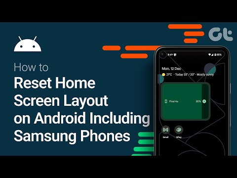 How to Reset Home Screen Layout on Android Including Samsung Phones