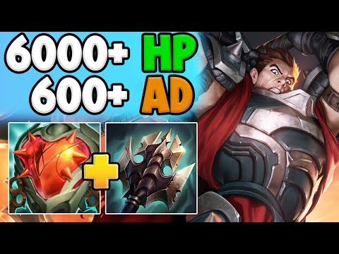 Now THIS Is Just STUPID... 6000 HP & 600+ AD DARIUS IS B R O K E N !
