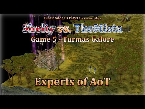 Experts of AoT: Turmas Galore - Shelty vs. TheMista, Game 5 - Kronos vs. Loki - Age of Mythology: TT