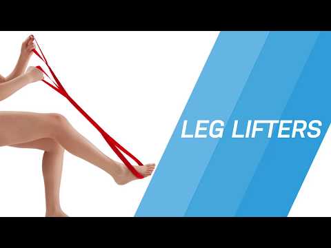 How to use a leg lifter aid