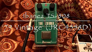 Video thumbnail for Ibanez / TS-808 ‘79 Vintage Tube Screamer by K Sakuma
