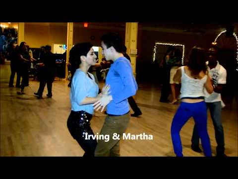 Kat Arias & Carlos Sihaus Bachata Social Dance at Mr. Mambo's 50/50 Party