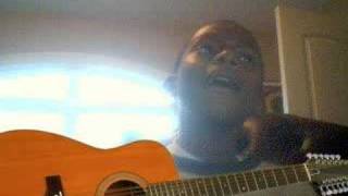 MY FIRST YOUTUBE VIDEO!! me singing Suffocate by j holdiay