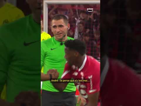 Quand Benjamin André fait son calimero devant l'arbitre 😅