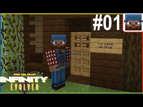 #01 - The Quest for a Bucket! (FTB Infinity Evolved   Expert Mode)