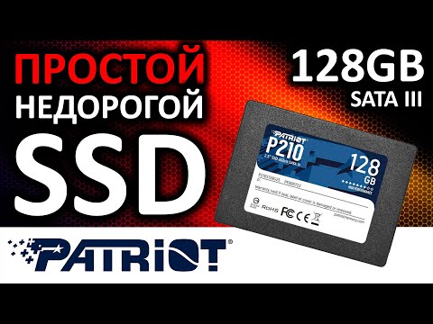 Kietasis vidinis diskas Patriot P210 SSD SATA III 2.5", 128 GB video
