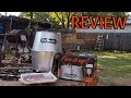 OLD SMOKEY CHARCOAL PORTABLE GRILL 14'  REVIEW + UNBOXING