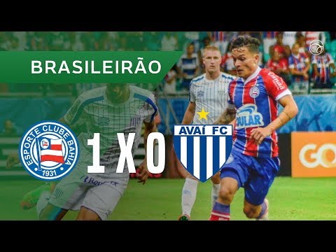 BAHIA 1 X 0 AVAÍ - GOL - 05/05 - BRASILEIRÃO 2019
