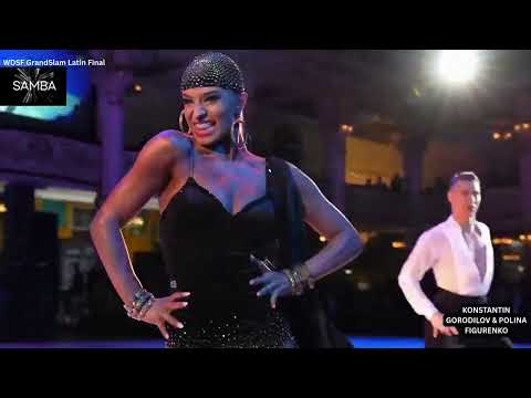 KONSTANTIN GORODILOV & POLINA FIGURENKO Samba WDSF Grand Slam 2025 Blackpool