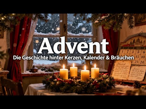 Advent - Die Geschichte hinter Kerzen, Kalender & Bräuchen