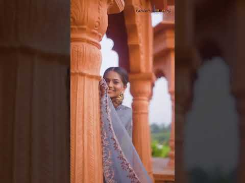 Seven Threads Aashiyana Pure Net Wholesale Salwar Suit Catalog – product video thumbnail