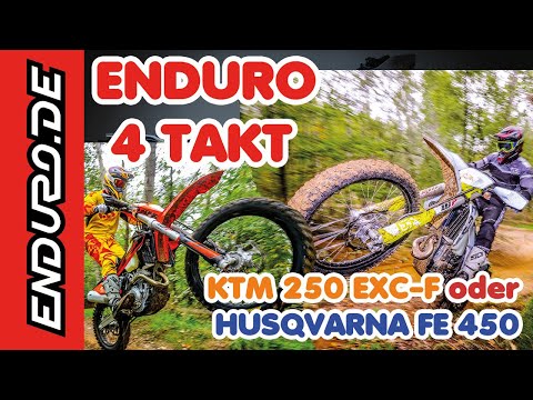 KTM 250 EXC-F oder HUSQVARNA FE 450?