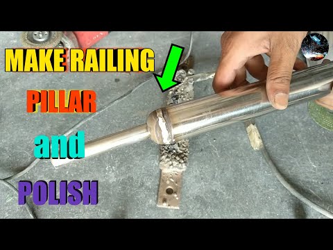 welding stainless steel | how to finish a welded stainless steel pipe