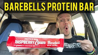 Barebells Protein Bar REVIEW | Raspberry Cream