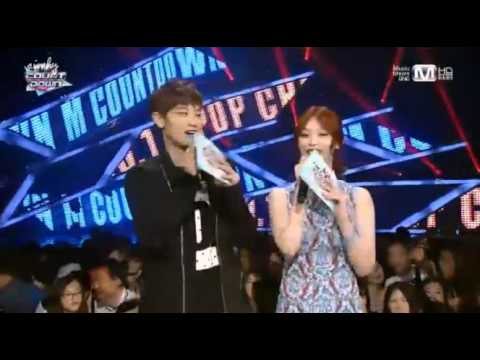 130801 EXO Chanyeol F(x) Sulli MC Cut 1