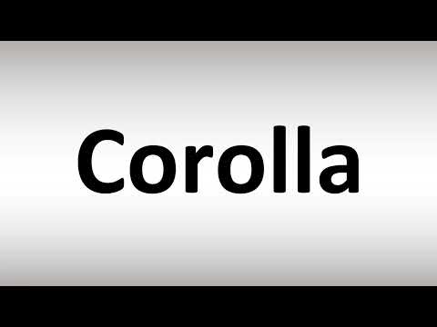 How to Pronounce Corolla