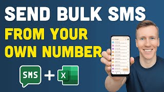 How to Send Free Bulk SMS from Excel Using Your Phone | QuickText