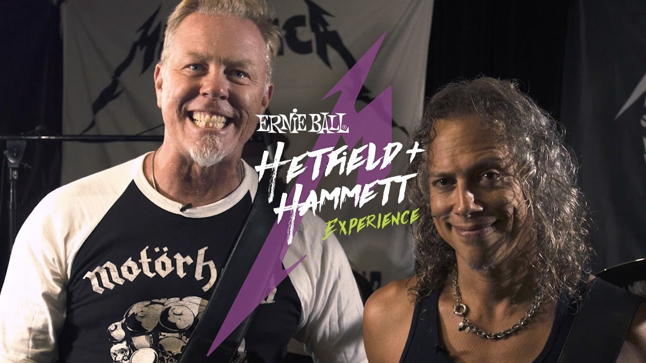 Ernie Ball presents The Hetfield & Hammett Experience - YouTube