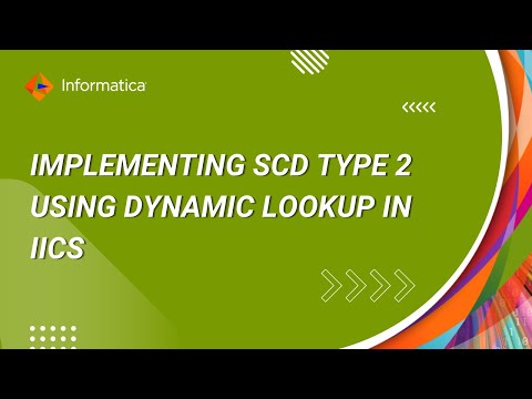Implementing SCD Type 2 Using Dynamic Lookup in IICS