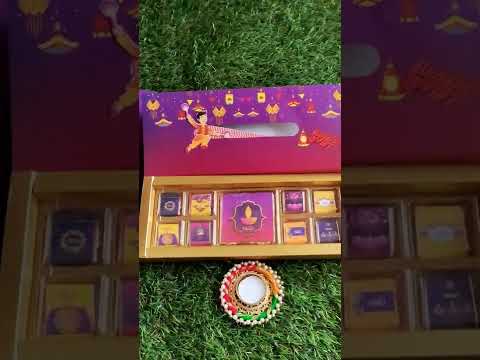 Diwali empty chocolate box