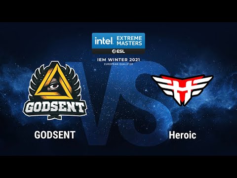GODSENT vs Heroic | Highlights | IEM Winter 2021