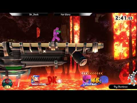 Team DG Smash Bros Wii U Sir_Duck vs For Glory 15.05.2015