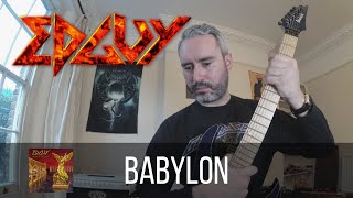Edguy - Babylon guitar cover