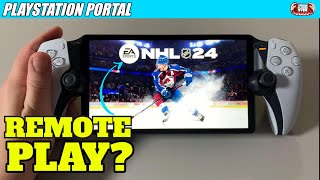 PlayStation Portal  - NHL 24 Remote Play Gameplay Impressions