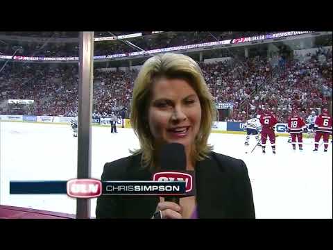 2006 Stanley Cup Final Carolina Hurricanes vs Edmonton Oilers Game 2