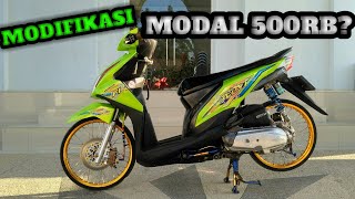 Download lagu MODIFIKASI MODAL 500RB HONDA BEAT FI (supergrey) mp3