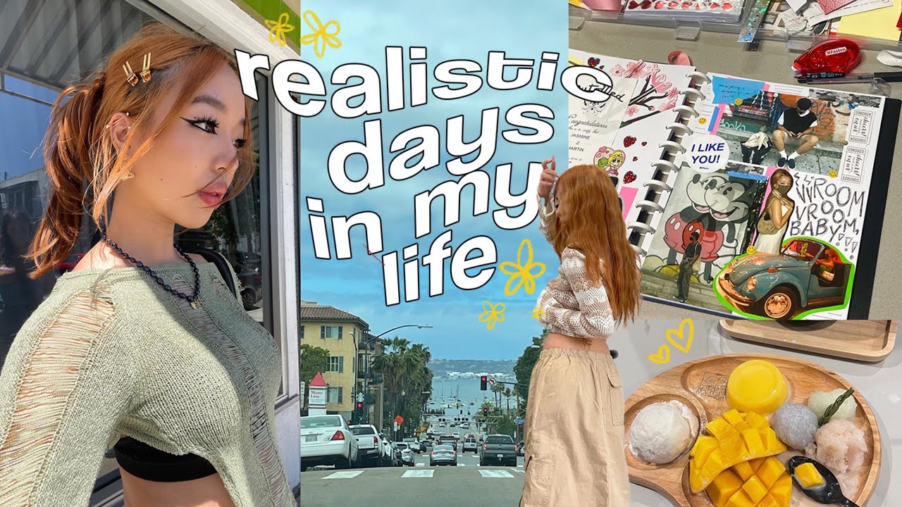PRODUCTIVE DAYS IN MY LIFE *!!* | VINTAGE FLEA MARKET, HEALTHY HABITS, SCRAPBOOKING