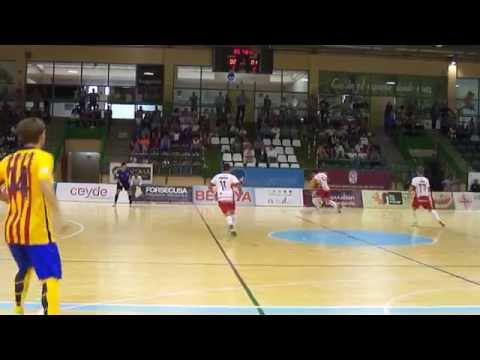 LNFS Segunda División 2ªJ.  Naturpellet Segovia 5 - Barcelona Lassa FS B 5 26/9/2015 (1)