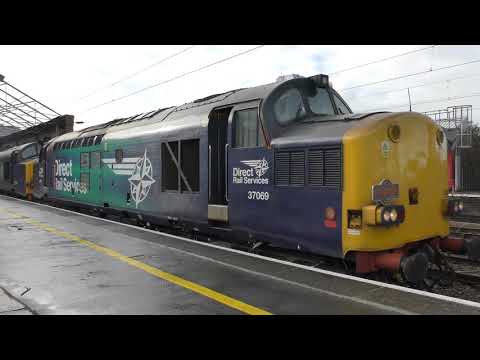 37069 37259 1Z97 The Pennine Pathfinder Crewe 17.2.18