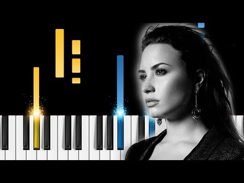 Demi Lovato - Sober - Piano Tutorial / Piano Cover / Instrumental