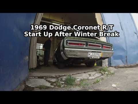 1969 Dodge Coronet R/T Spring Start Up